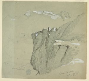 Landschaft in den Berner Alpen, 28. August 1868 von Frederic Edwin Church