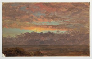 Blick über das Hudson Valley, New York, ca. 1867 von Frederic Edwin Church
