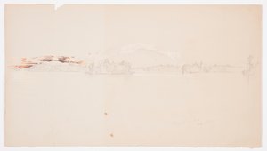 Millinocket-See, Blick auf den Mt. Katahdin