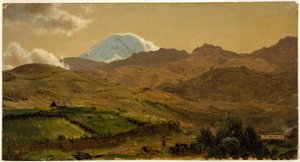 Berg Chimborazo, Ecuador von Frederic Edwin Church