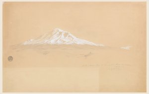 Berg Chimborazo vom Haus des Señor Pablo Bustamante, Riobamba, Ecuador
