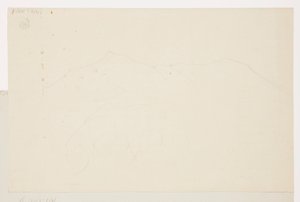 Zeichnung, Mt. Katahdin, Maine, 1870–78