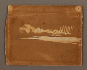 Zeichnung, Niagarafälle, möglicherweise 1856