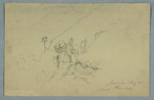Straße durch die Blue Mountains, in der Nähe von Homestead, Jamaika, August 1865 von Frederic Edwin Church