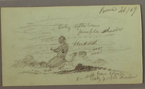 Himmelsstudie, Februar 1869 von Frederic Edwin Church