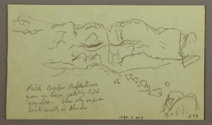 Studie von der Seite eines Tals, 4. Mai 1868