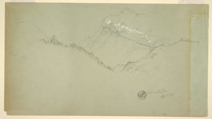 Gipfel des Watzmann, nahe Berchtesgaden, 9. Juli 1868 von Frederic Edwin Church