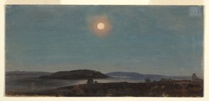 Sonne oder Mond über Porcupine Islands, Bar Harbor