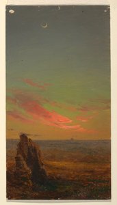 Sonnenuntergang nahe Rom