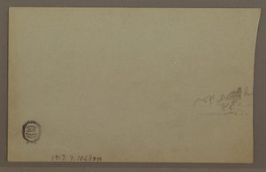 Zeichnung, Sonnenuntergang, möglicherweise 1860er