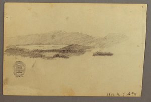 Bäume, Juli 1844