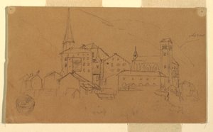 Wallis, Schweiz, August 1868