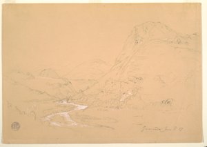 Tal nahe Guaranda, 3. Juni 1857 von Frederic Edwin Church