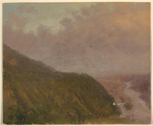 Tal von einem hohen Hügel (Europa), 1860–70