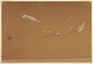 Tal "nahe Golling," Österreich, 5. August 1868 von Frederic Edwin Church