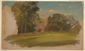 Haus in Hudson, New York von Frederic Edwin Church