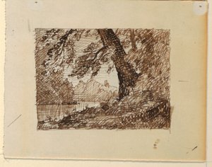 Imaginäre Flusslandschaft von Frederic Edwin Church