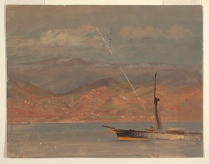 Italienische Küste, vor der Straße von Messina von Frederic Edwin Church