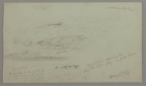 Landschaften bei Baalbek, Libanon von Frederic Edwin Church