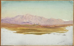 Monte Guinaro, Sabiner Berge, 1869 von Frederic Edwin Church