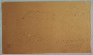 Berglandschaft auf dem Weg nach Mocho, Ecuador von Frederic Edwin Church