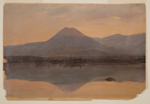 Mt. Katahdin vom Lake Katahdin von Frederic Edwin Church
