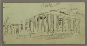 Parthenon bei Nacht beleuchtet, Athen, Griechenland von Frederic Edwin Church
