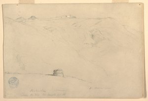 Pichincha, Morgen, vom Sonnentempel, Quito, Ecuador, Juni 1857