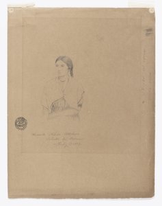Porträt eines bolivianischen Mädchens: Senorita Filetta Molina Bolador del Carmen, Kolumbien von Frederic Edwin Church