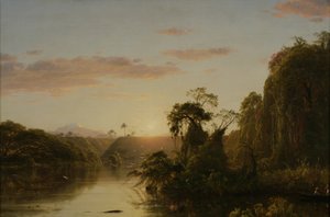 Szene am Magdalena von Frederic Edwin Church
