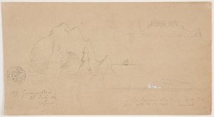 Skizzen von Eisbergen, vor Greenspond, Neufundland von Frederic Edwin Church