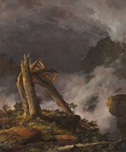 Sturm in den Bergen von Frederic Edwin Church