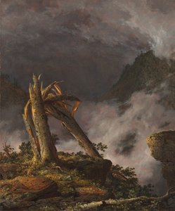 Sturm in den Bergen, 1847 von Frederic Edwin Church