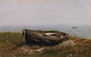 Verlassenes Ruderboot von Frederic Edwin Church