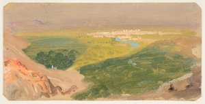 Blick Richtung Damaskus, Syrien