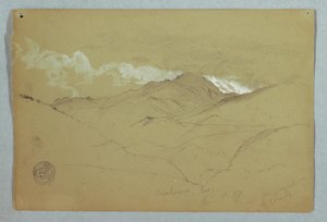 Blick von Osten auf den Mount Chimborazo, Ecuador