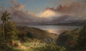 Blick auf Cotopaxi von Frederic Edwin Church