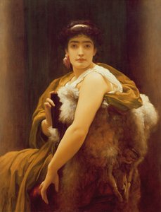 Zwischen Hoffnung und Angst, ca. 1895 von Frederic Leighton