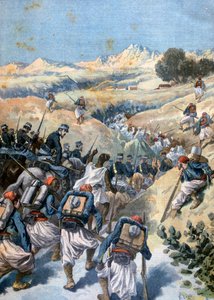 Kampf mit den Briganten, Algerien, 1892