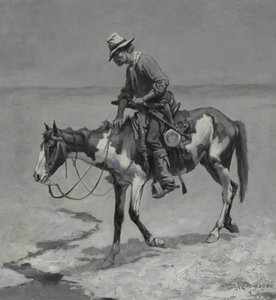 Ein Texas-Pony von Frederic Remington