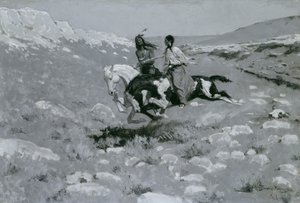 Zeremonie des schnellsten Pferdes, ca. 1900 von Frederic Remington