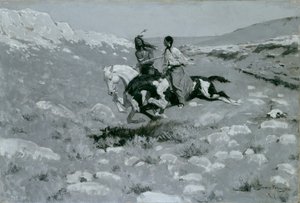 Zeremonie des schnellsten Pferdes, ca. 1900 von Frederic Remington