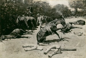 Wie die Pferde für ihr Land in Santiago starben von Frederic Remington