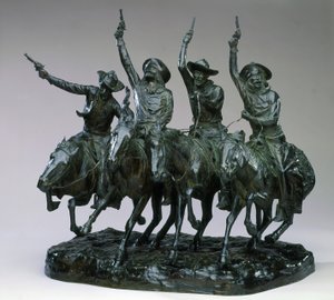 Off the Range - Durch das Roggenfeld von Frederic Remington