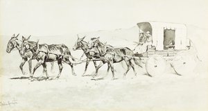 Eine von Williamsons Bühnen, ca. 1892