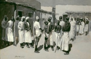 Sklavenmarkt von Frederic Remington