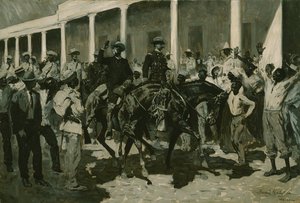 Die Rückkehr von Gomez nach Havanna, 1899 von Frederic Remington