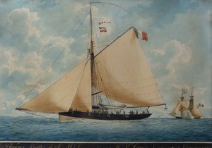 Pluvier, Cutter S.M. beauftragt von MR. V. Sance von Frederic Roux