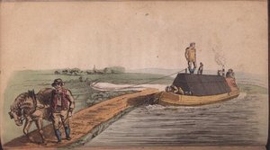 Der Barge Tower aus Ackermanns Welt im Miniaturformat von Frederic Shoberl