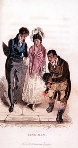 Der Link Man aus Ackermanns Welt im Miniaturformat, 1820er von Frederic Shoberl